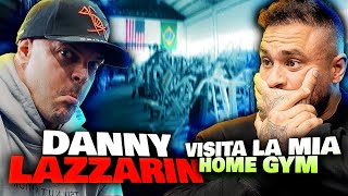 DANNY LAZZARIN VISITA LA MIA HOMEGYM  ALLENAMENTO INSIEME [upl. by Lancelot]