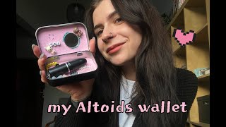 DIY Altoids wallet  using my own nail [upl. by Ynattyrb]