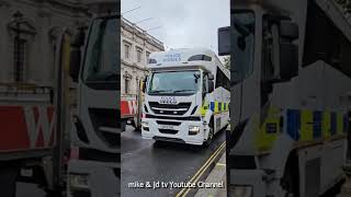 The Horse Police transport pass by Horse Guard shorts royalguard [upl. by Rosenfeld]