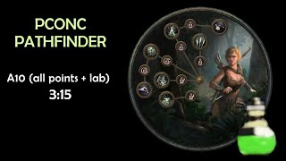 315 Poisonous Concoction Pathfinder  Act 10 All Points  Lab Path of Exile 321 [upl. by Bena]