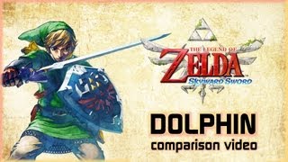 DOLPHIN  The Legend of Zelda Skyward Sword  SD vs HD  The Pixel Press [upl. by Card]