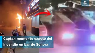 Hombre provoca incendio en bar de Sonora y mata a 11 personas [upl. by Esinnej]