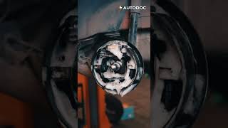 How to clean a brake drum  AUTODOC autodoc carhack [upl. by Etnecniv]