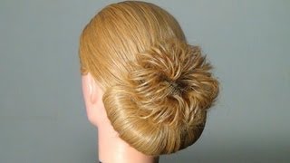 Вечерняя прическа для длинных волос Wedding hairstyle for long hair [upl. by Tjaden]