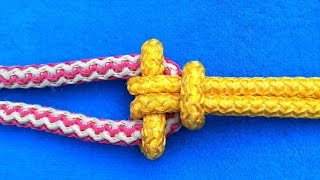 HOW TO JOIN A ROPE DECORATIVELY👌sajjad12455 [upl. by Leoline671]