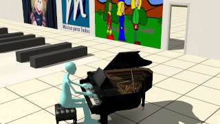 Escuela infantil de introducción al piano ONLINE  Clases de piano para niños [upl. by Hilda]