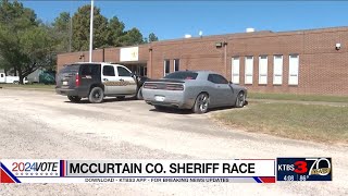 Mccurtain County Sheriff Race [upl. by Yrdua437]