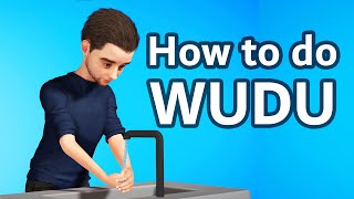 How to do wudu ablution  Step by Step [upl. by Jun]