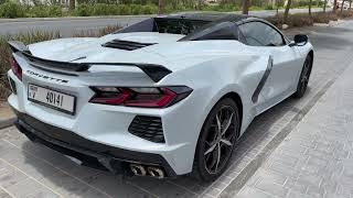 Chevrolet Corvette C8 for Rent in Dubai  Octane Luxury Car Rental [upl. by Bail]