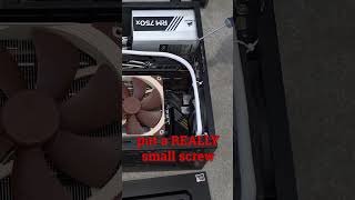 Does Anyone Else Hate Putting Tiny Screws Into Your PC Build PCProblems PCBuild PCMasterRace [upl. by Nitsirc]