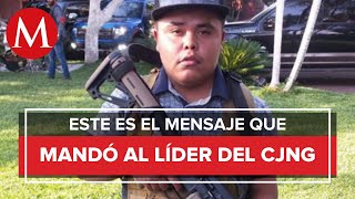 El Pirata de Culiacán insultó al Mencho días antes de su asesinato [upl. by Gilbertina]