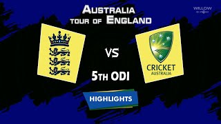 Highlights 5th ODI England vs Australia  5th ODI  ENG vs AUS [upl. by Yenar]