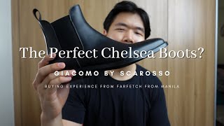 Scarosso quotGiacomoquot Chelsea Boots  Farfetch Philippines  Unboxing Review amp Experience [upl. by Adnohsor]