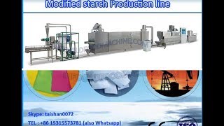 Modified Starch Process lineModified Starch machine [upl. by Enavi]