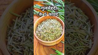 गुलमेंहदी Rosemary herb के 5 जबरदस्त फायदे rosemary ytshorts sehat [upl. by Ahsilrae]