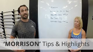 “MORRISON” CrossFit Hero WOD Demo  2348 Rx [upl. by Yann]