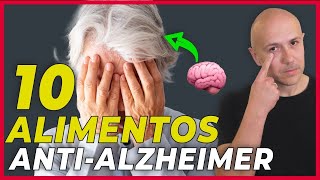 ¡ATENCIÓN PÉRDIDA DE MEMORIA y CONCENTRACIÓN ESTOS 10 ALIMENTOS PUEDEN SALVARTE  CUIDA TU CEREBRO [upl. by Ati212]