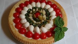 Crostata morbida salata Ricetta Facile e Veloce [upl. by Lordan]