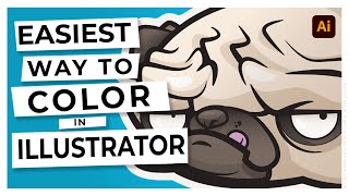 Adobe Illustrator Tutorial for Beginners How to Color [upl. by Bicknell]