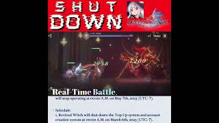 REVIVED WITCH SHUTS DOWN [upl. by Kcire]