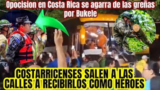 🔴PLEITO DE POLÍTICOS EN COSTA RICA POR NAYIB BUKELE MILITARES SALVADOREÑOS LLEGAR A TRABAJAR [upl. by Sirotek]