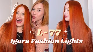 L77 IGORA FASHION LIGHTS  COBRIZOS IGORA🥕 [upl. by Relda]