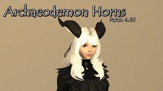 FFXIV Archaeodemon Horns [upl. by Adni]