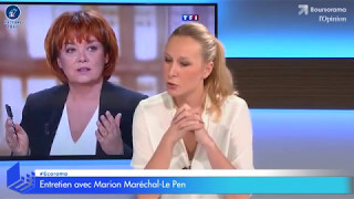 quot40 ce serait déjà une énorme victoire quot Marion MaréchalLe Pen [upl. by Nnanerak]