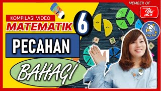 MATEMATIK  TAHUN 6  BAHAGI PECAHAN matematiktahun6 cikguruth [upl. by Leventis]