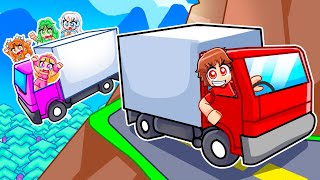 DANGEROUS Truck Driving On Mountains With MY CRAZY FAN GIRLS [upl. by Jesselyn]