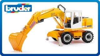 Bruder Toys Liebherr Power Shovel Excavator 02426 [upl. by Odnalo]