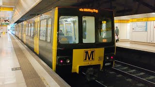 Tyne amp Wear Metro Metrocars 4050 and 4004 at Jesmond [upl. by Japheth]