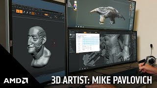 AMD Ryzen™ Threadripper™ for 3D Artists – Mike Pavlovich [upl. by Nelon]