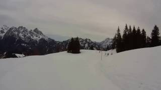 St Ulrich am Pillersee  Hochfilzen Piste 1 bis Bergstation Hochfilzen II [upl. by Notsur787]