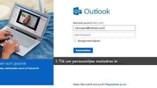 Hotmail aanmelden  inloggen [upl. by Eido]