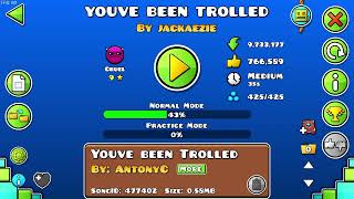 Geometry Dash Troll Level [upl. by Behn]