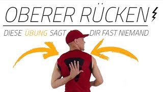 Oberer Rücken ⚡ Schmerz selbst behandeln [upl. by Creath]