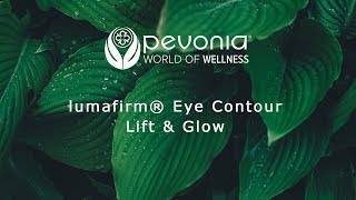 Pevonia s lumafirm® Eye Contour Lift amp Glow Treatment [upl. by Hnahc]