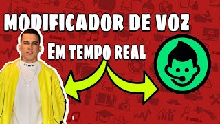 COMO MODIFICAR A VOZ EM QUALQUER CELULAR EM TEMPO REAL 2023 FREE FIREDISCORD LIGAÇÃO [upl. by Nulubez]