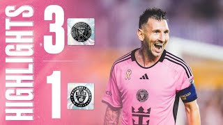 Inter Miami vs Philadelphia Union  Messi is BACK  Full Match Highlights  September 14 2024 [upl. by Wallis929]