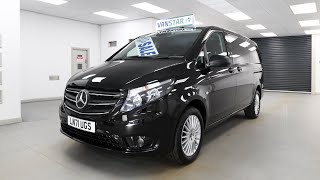 MercedesBenz Vito 114 20 Bluetec Premium Edition 9G Obsidian Black L2 Long  LN71 UGS  VanStar [upl. by Ahsinot]