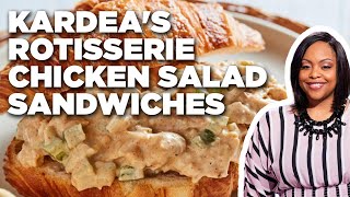 Kardea Browns Rotisserie Chicken Salad Sandwiches ​ Delicious Miss Brown  Food Network [upl. by Holbrooke]