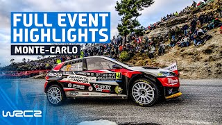 WRC2 Full Event Highlights  WRC Rallye MonteCarlo 2023 [upl. by Leimaj]