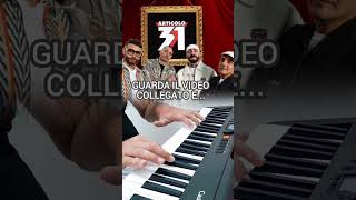 Peyote Articolo 31 Rocco Hunt e Fabri Fibra Musica e canzoni dellestate pianocover [upl. by Sims856]