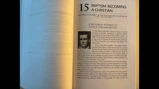 15 BAPTISM  BECOMING A CHRISTIAN UNITED STATES CATHOLIC CATECHISM [upl. by Jannery981]