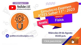 🧲✍️ Física  Simulacro examen ICFES Saber 11° Maratón 🧲✍️ [upl. by Nallad624]