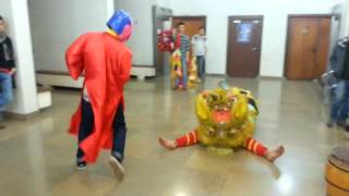 Tập múa lân Tết Giáp Ngọ AEVG 2014  Lion Dance Trainning Tet Holiday 2014 [upl. by Bannerman]