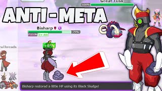 BLACK SLUDGE BISHARP IS INSANE ft CTC Pokemon Scarlet and Violet [upl. by Herwick]