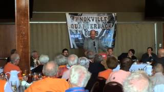 John Jancek at the Knoxville Quarterback Club [upl. by Eirdua]