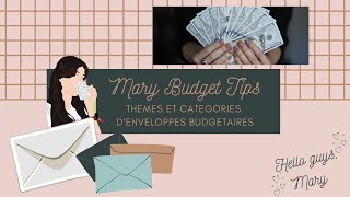 ENVELOPPES BUDGET  LES DIFFERENTS THEMES ET CATEGORIES DENVELOPPES BUDGETAIRES [upl. by Paz529]